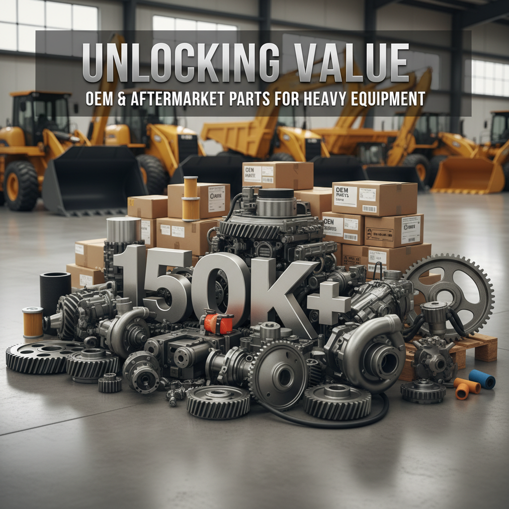 Unlocking Value: 150K+ OEM & Aftermarket Parts for Heavy Equipment