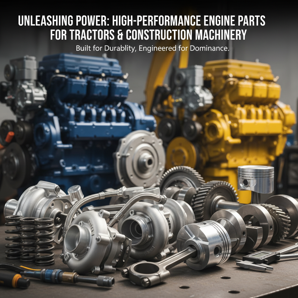 High-Performance Engine Parts for Tractors & Construction Machinery