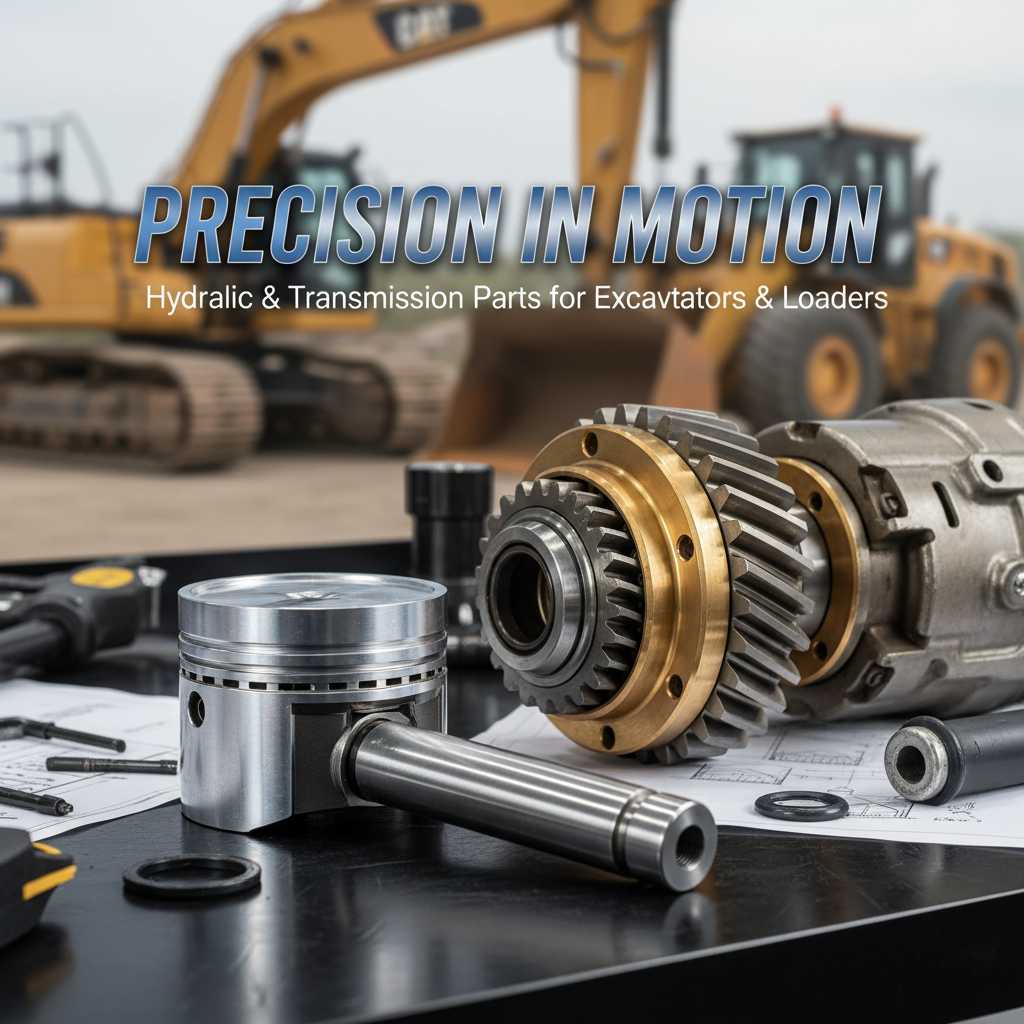 Precision in Motion: Hydraulic & Transmission Parts for Excavators & Loaders