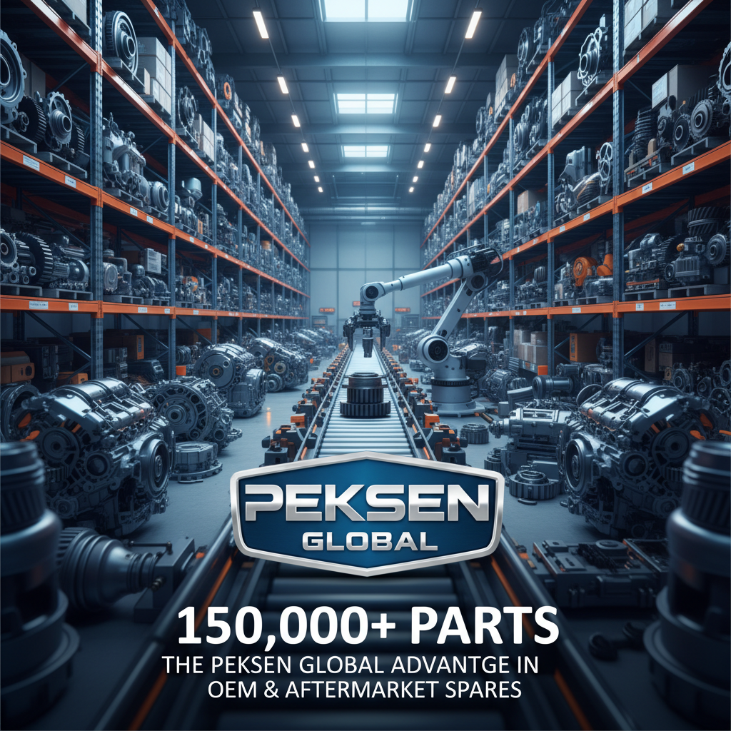 150K+ Parts: The Peksen Global Advantage in OEM & Aftermarket Spares